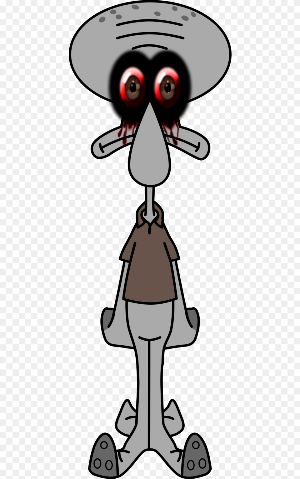 Squidward Suicidal Tentacles By Jyellowstudio Suicide Squidward Transparent, Adult, Female, Person, Woman Png Image