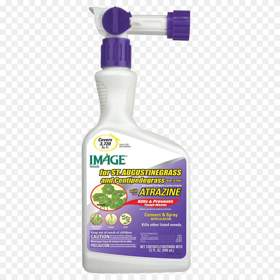 Image St Augustinegrass Centipedegrass Weed Killer, Bottle, Cleaning, Person, Tin Free Png Download