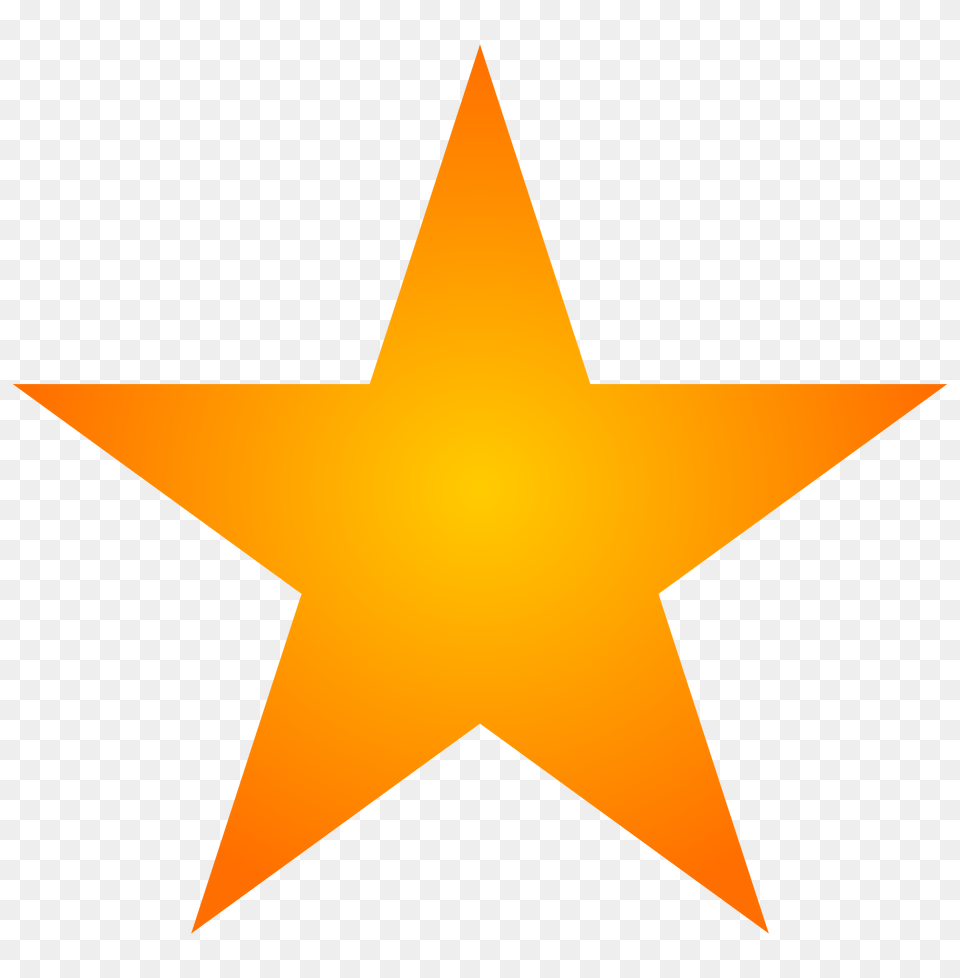Image Star Orange Color, Star Symbol, Symbol Png