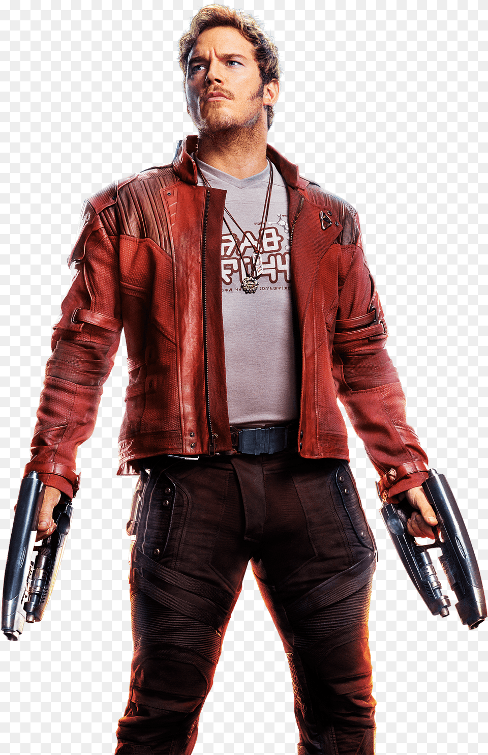 Image Starlord Peterquill Marvel Guardians Of The Galaxy 2 Star Lord, Jacket, Clothing, Coat, Adult Png