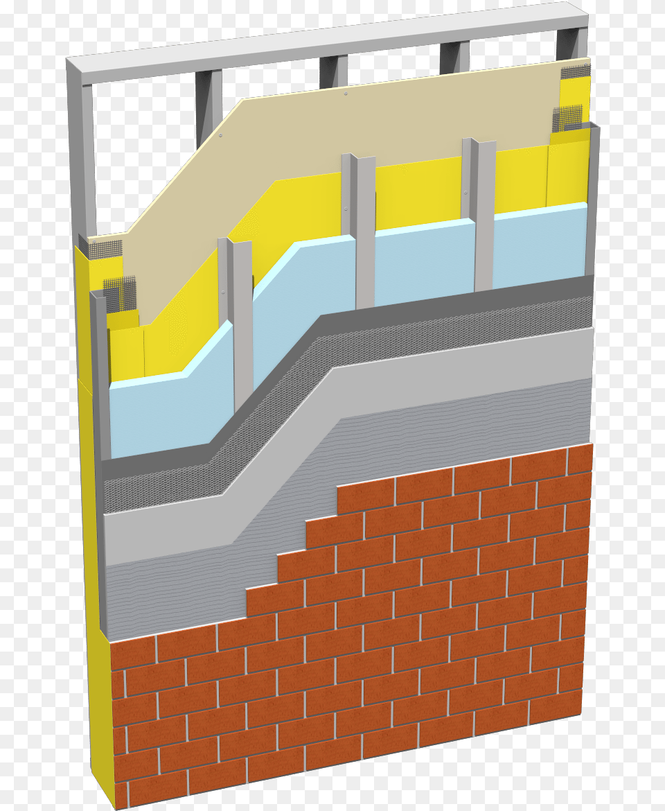 Sto Panels, Brick, Handrail, Gate Png Image