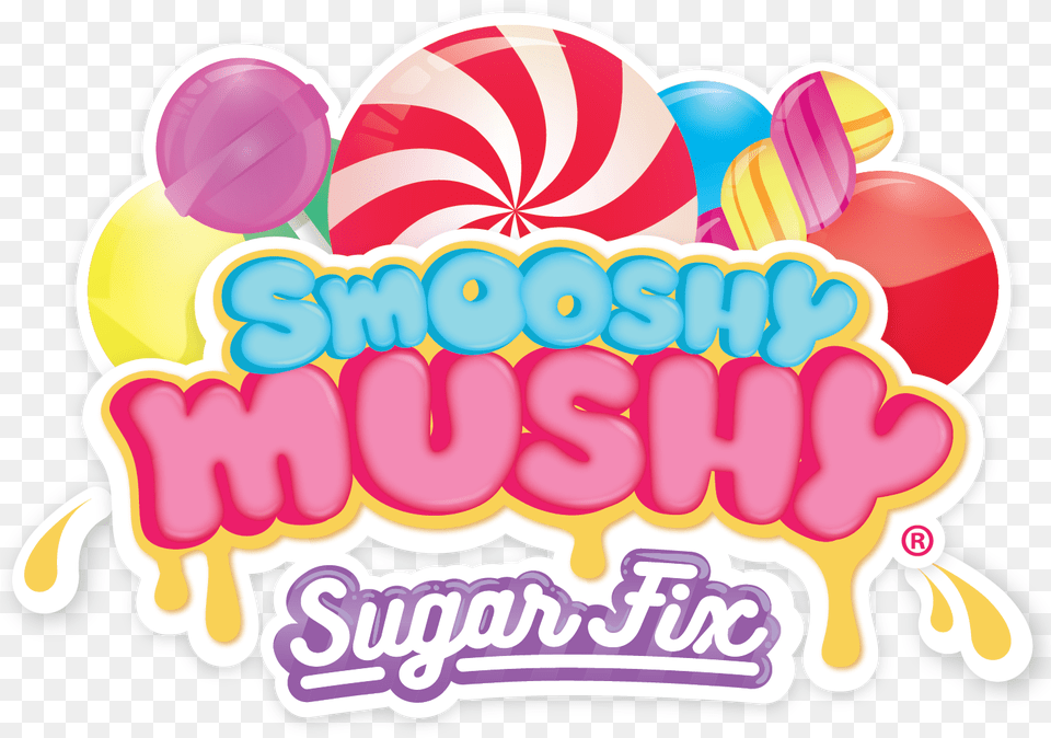 Sugar Fix Logo Smooshy Mushy Wiki Fandom Smooshy Mushy Sugar Fix, Candy, Food, Sweets, Birthday Cake Png Image