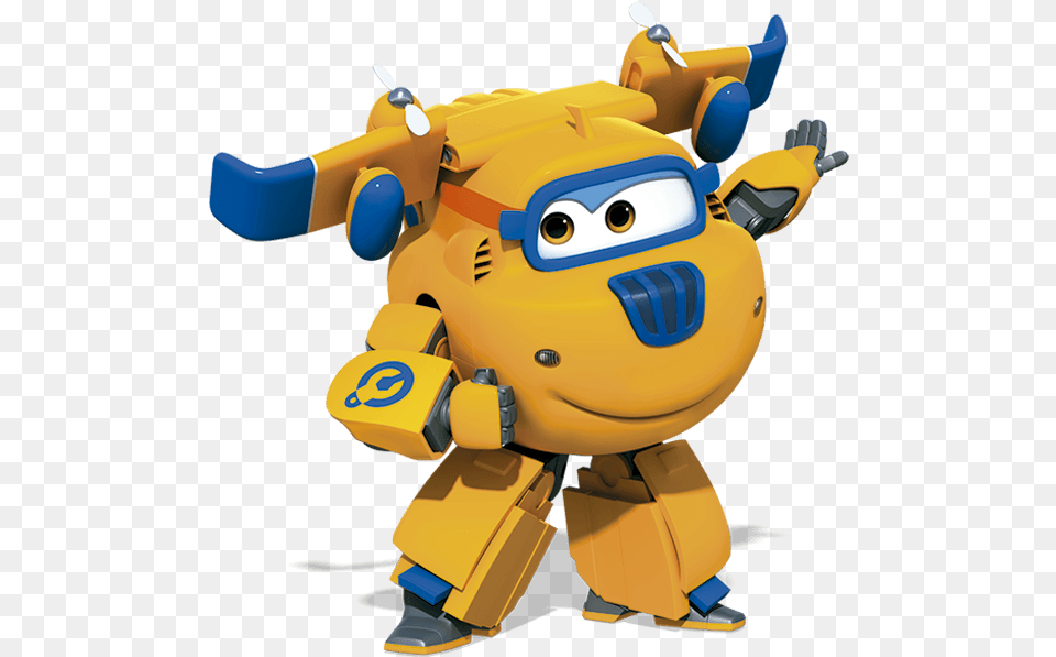 Super Wings Donnie Wiki Fandom Donnie Super Wings Characters, Toy Png Image