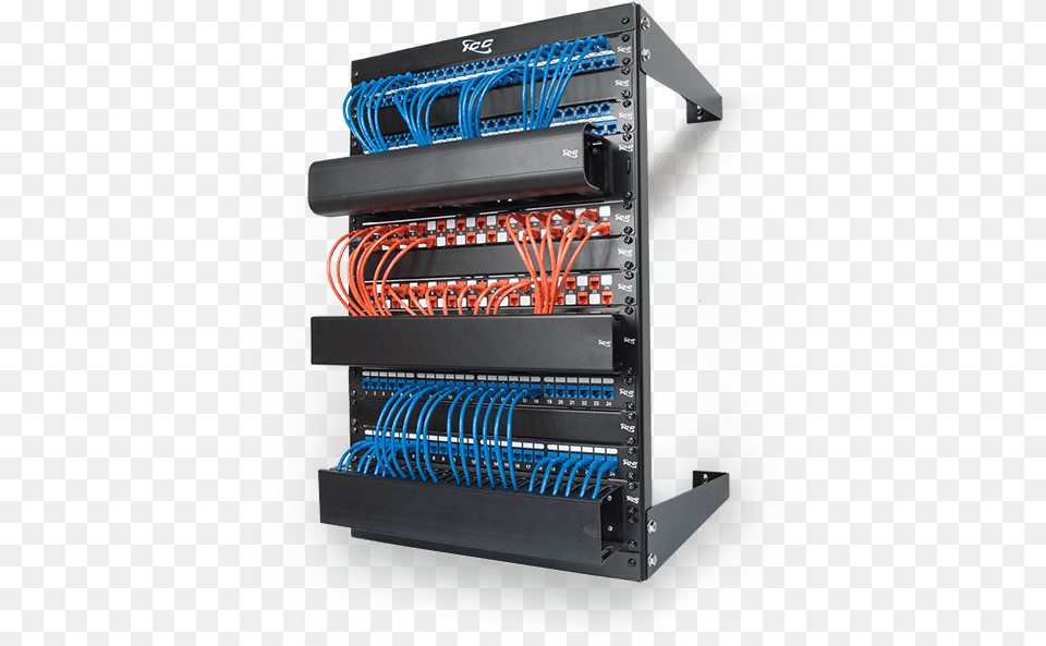 Image Telco Rack Cable Management, Computer, Electronics, Hardware, Server Free Png