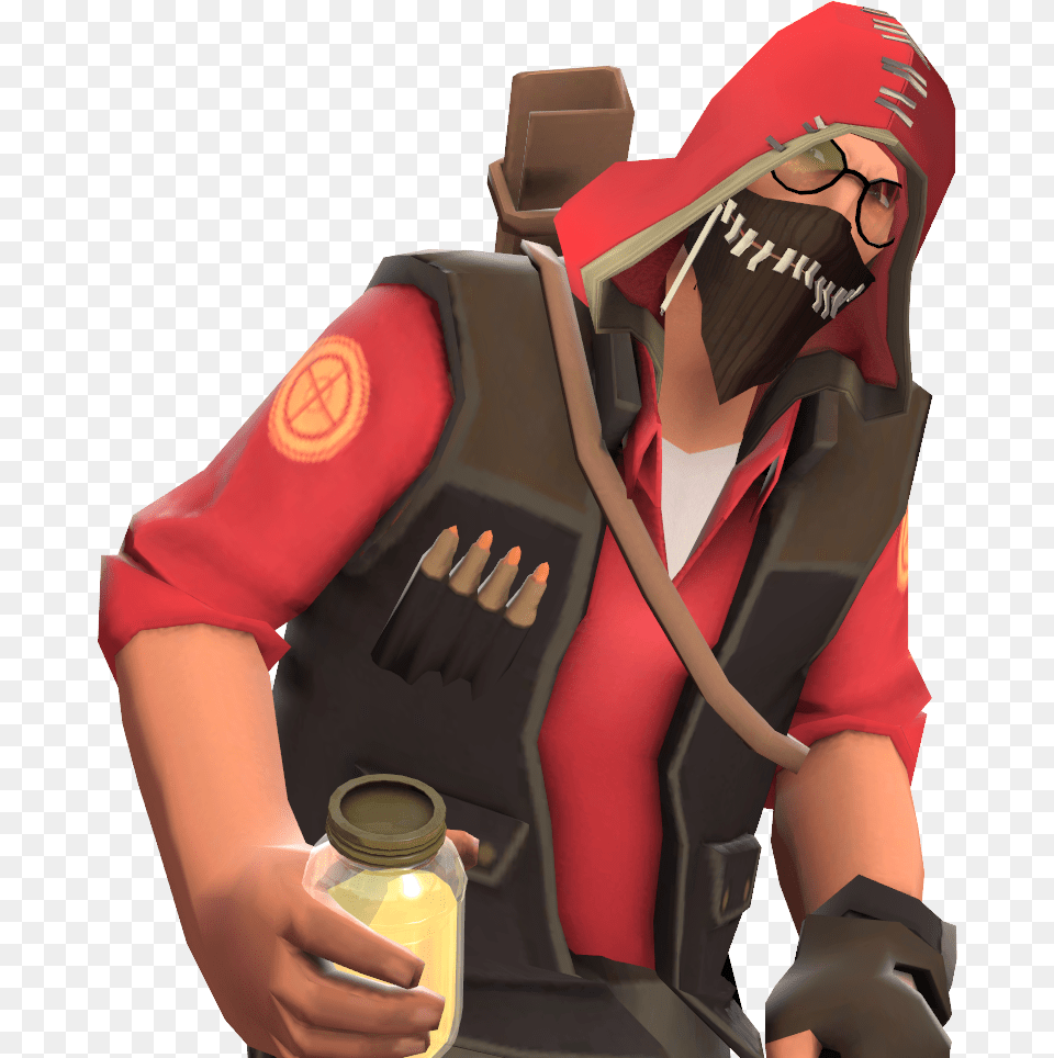 Tf2 Sniper The Anger, Vest, Lifejacket, Clothing, Accessories Png Image