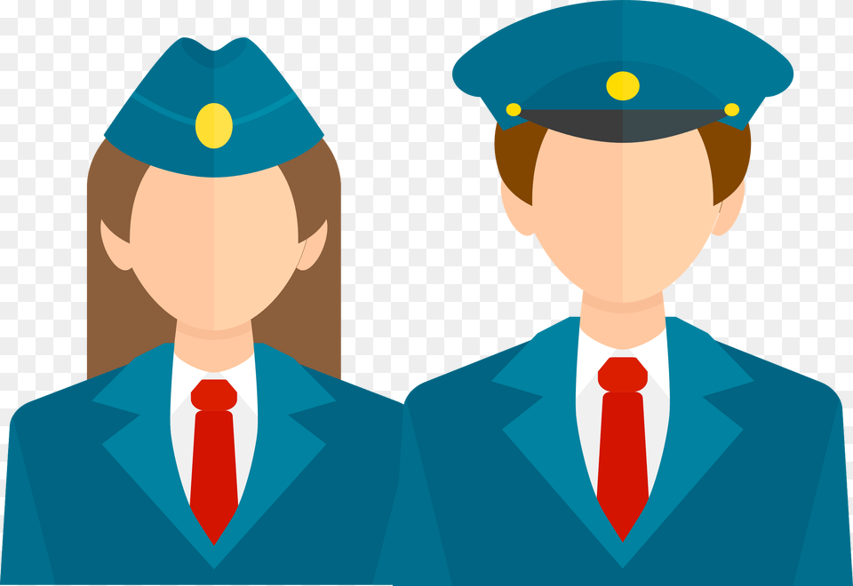 Image Train Conductor Clipart, Accessories, Person, People, Tie Free Png Download