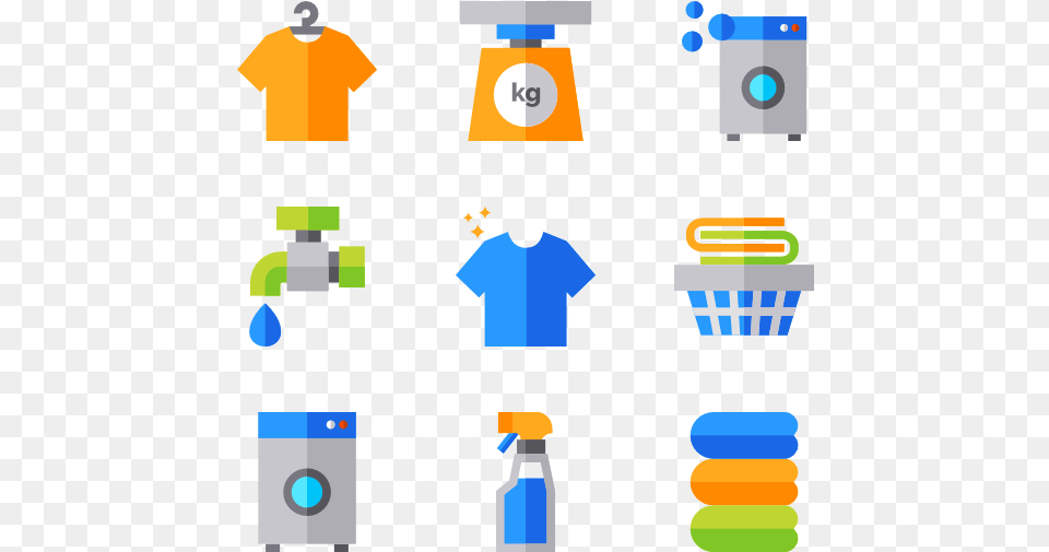 Image Flat Housework Icon, Laundry, Person Free Transparent Png