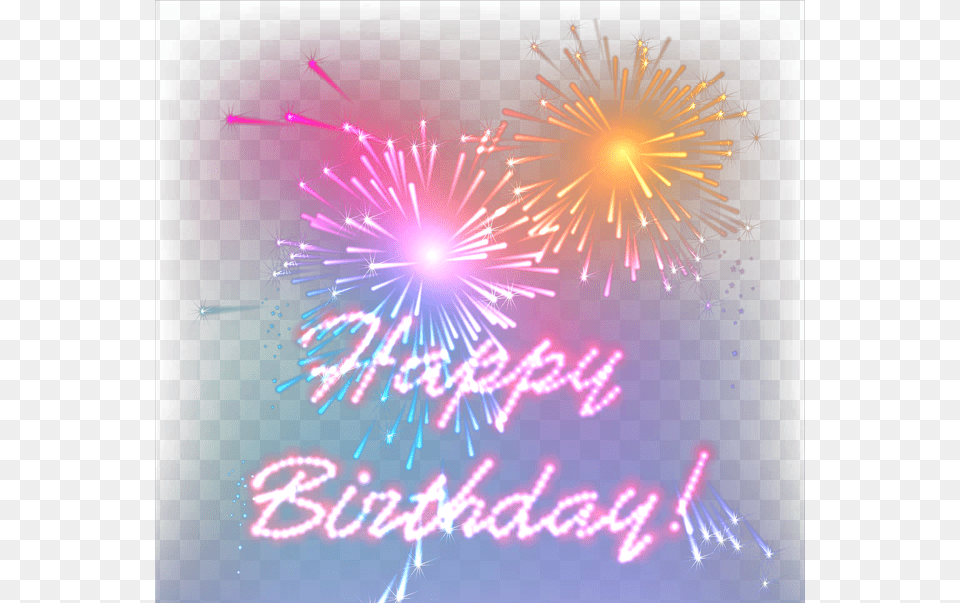 Image Library Birthday Clip Firework Happy Birthday Fireworks, Flare, Light, Lighting Free Transparent Png