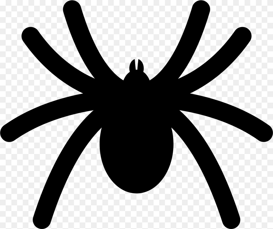 Image Transparent Library Bugs Drawing Spider Spider Svg, Gray Free Png