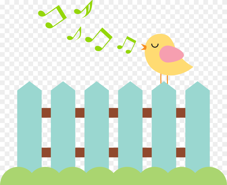 Image Transparent Mrs Webber S Music Illustration, Fence, Picket, Animal, Bird Png