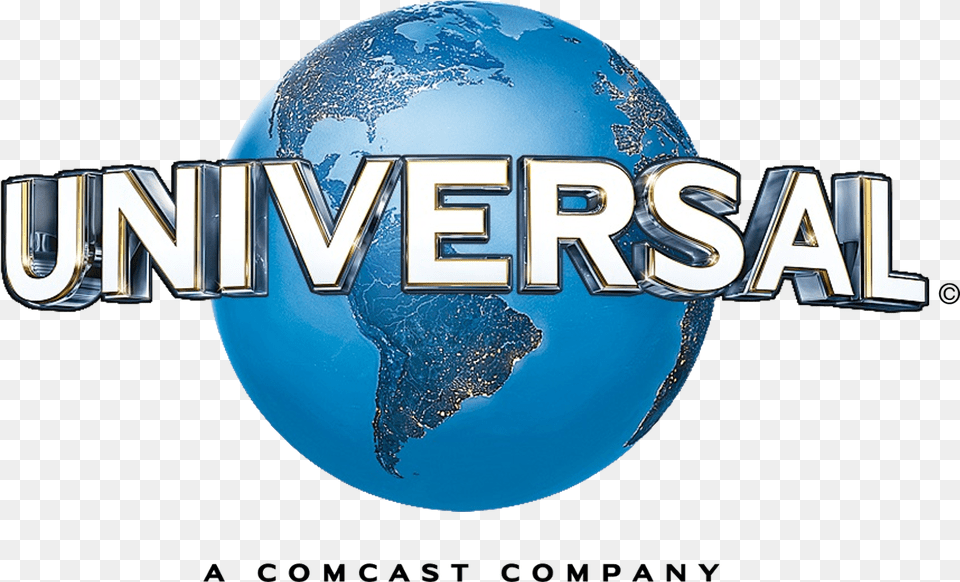 Image Universal Studios Logo Logopedia Comcast, Astronomy, Outer Space, Planet, Globe Free Png Download