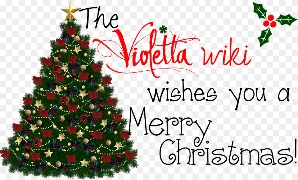 Violetta Wiki Fandom Merry Christmas Wishes Tree, Plant, Christmas Decorations, Festival, Christmas Tree Png Image