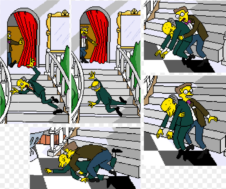 Image Virtual Springfield Mr Burns, Book, Publication, Comics, Cleaning Free Transparent Png