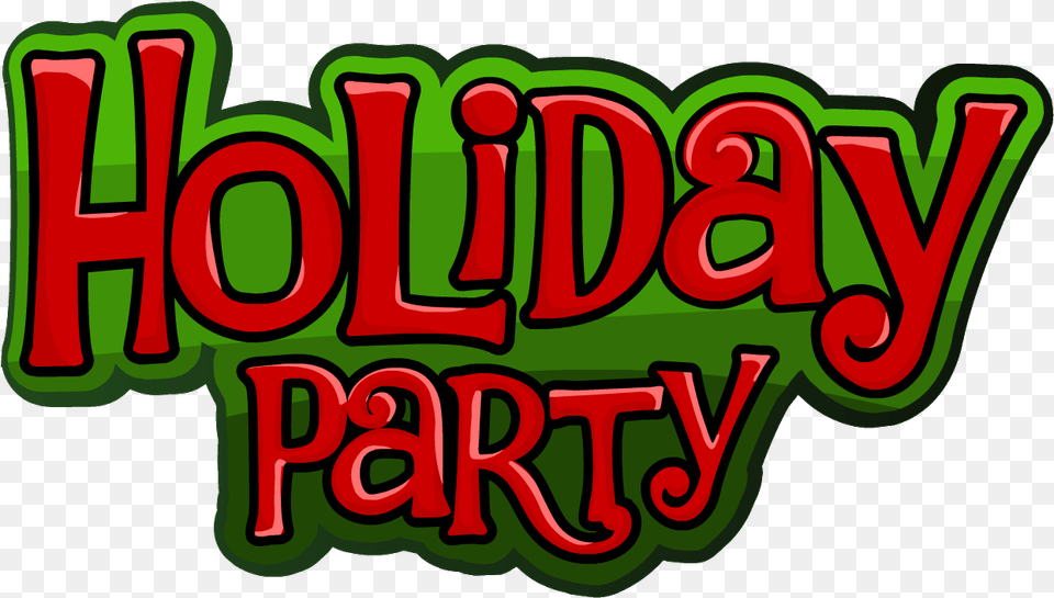 Image Winter Party Logo Club Penguin Club Penguin Holiday Party, Green, Dynamite, Weapon, Text Free Png Download