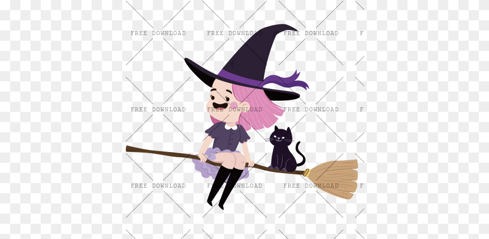 Image With Background Witch, Baby, Person, Face, Head Free Transparent Png
