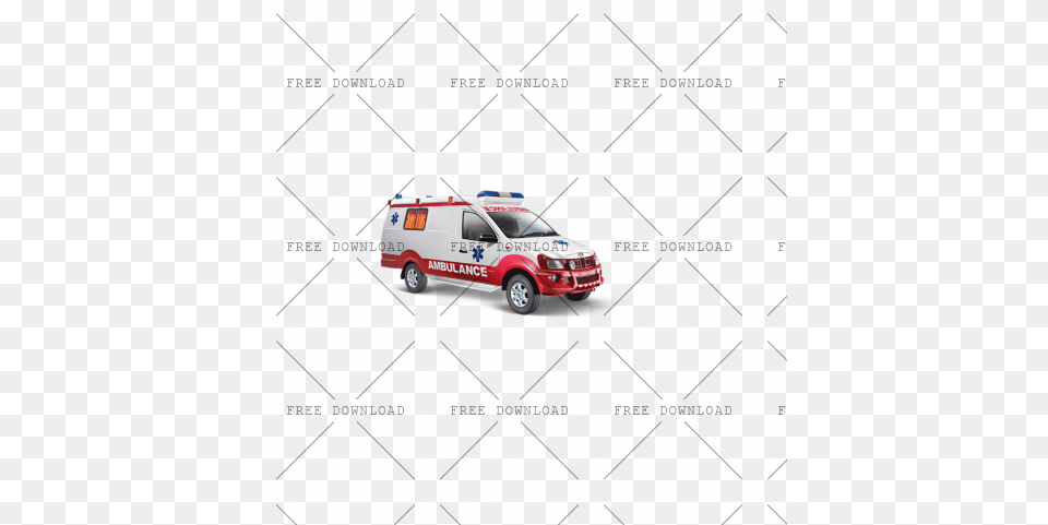 With Transparent Background, Transportation, Van, Vehicle, Ambulance Png Image