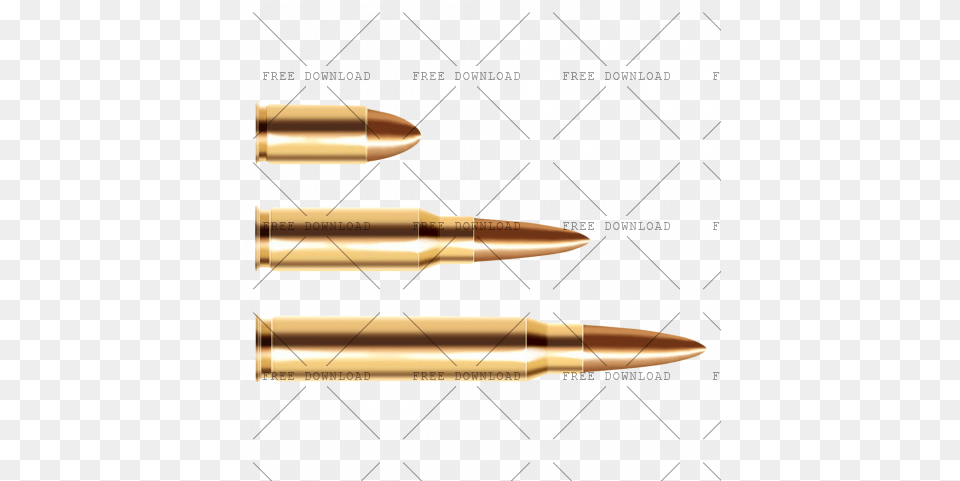Image With Transparent Background Missile, Ammunition, Weapon, Bullet Free Png Download