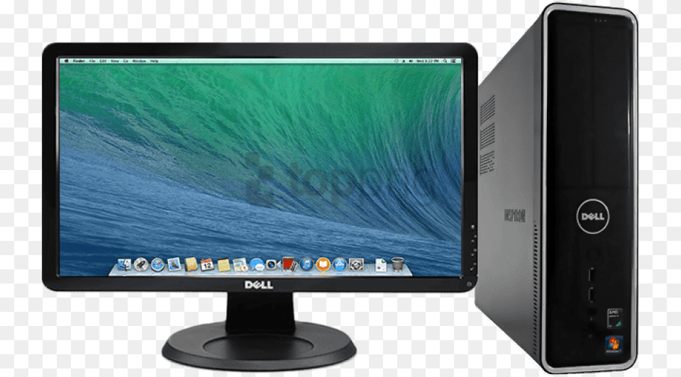 Image With Transparent Background Transparent Dell Desktop, Computer, Pc, Monitor, Screen Free Png