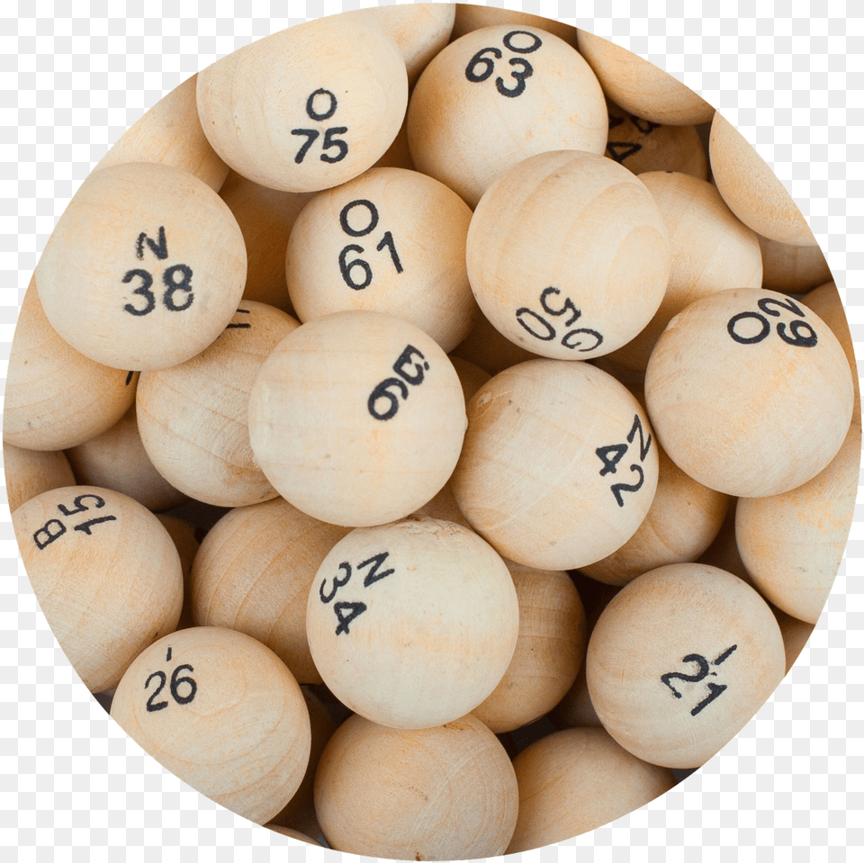 Image Wood Bingo Balls, Number, Symbol, Text, Plate Free Transparent Png