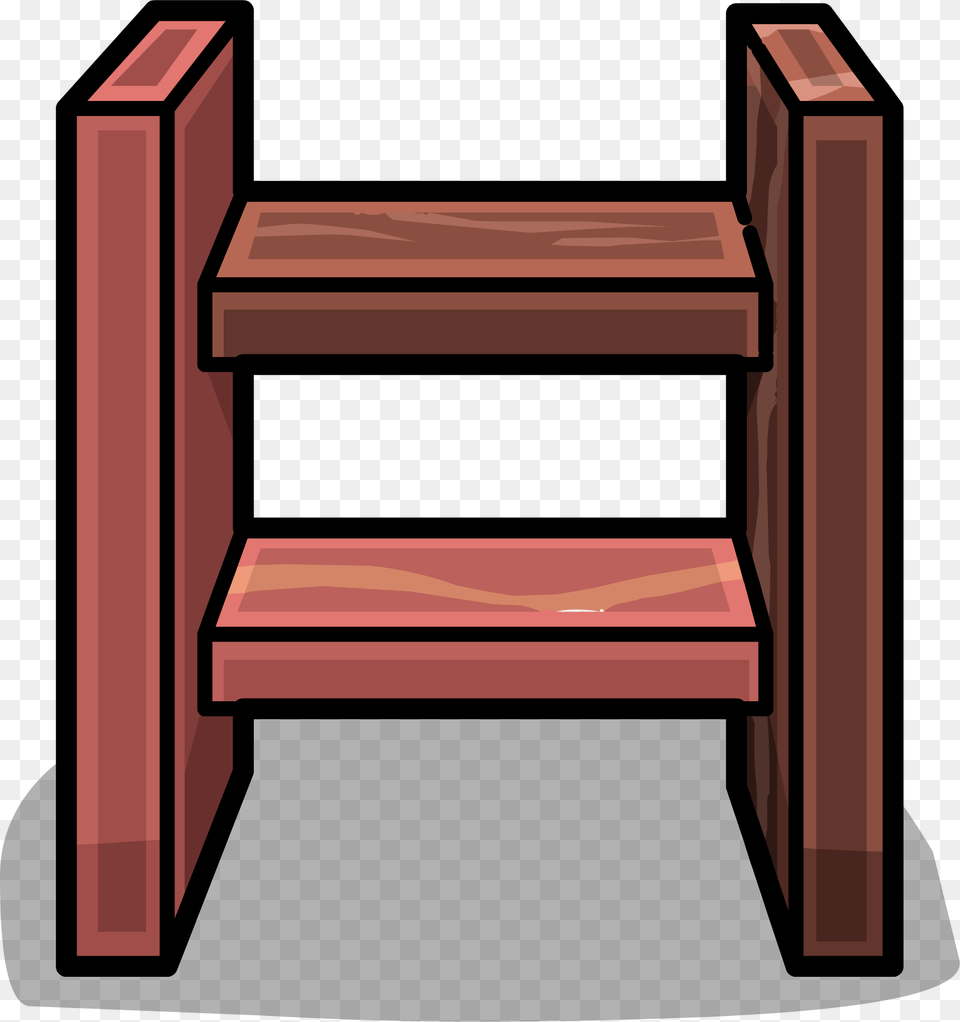 Image Wooden Steps Sprite Short Ladder Clipart, Furniture, Shelf, Mailbox, Wood Png