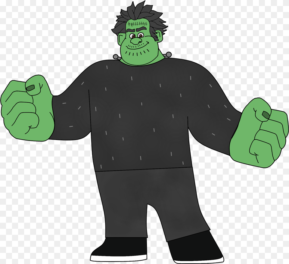 Image Wreck It Ralph And Hulk, Body Part, Hand, Person, Baby Free Png Download