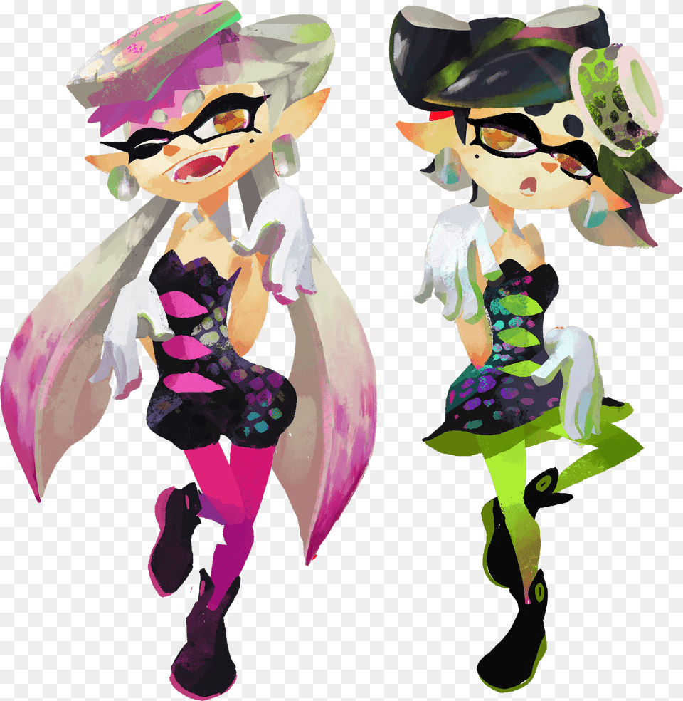 Imagei Splatoon Squid Sisters, Baby, Person, Book, Comics Free Transparent Png