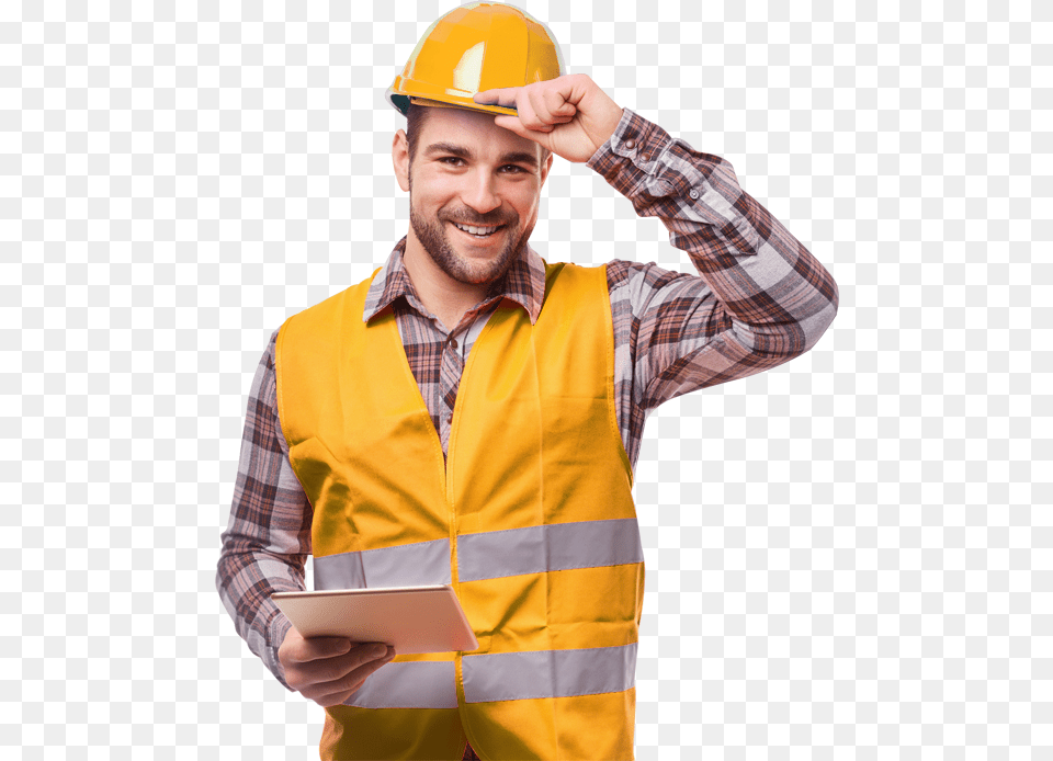 Imagem De Engenheiro, Clothing, Hardhat, Helmet, Person Free Png Download