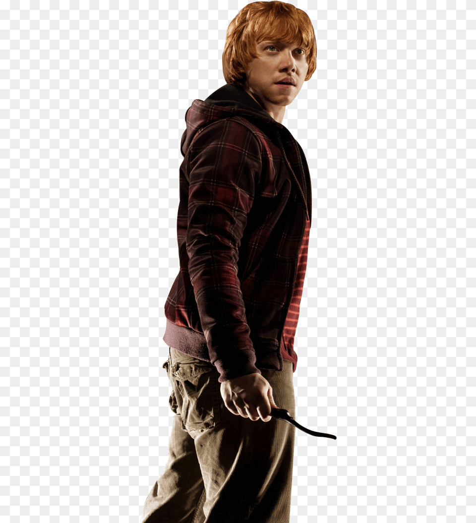 Imagem Harry Potter Ron Transparent, Sleeve, Long Sleeve, Person, Hand Free Png