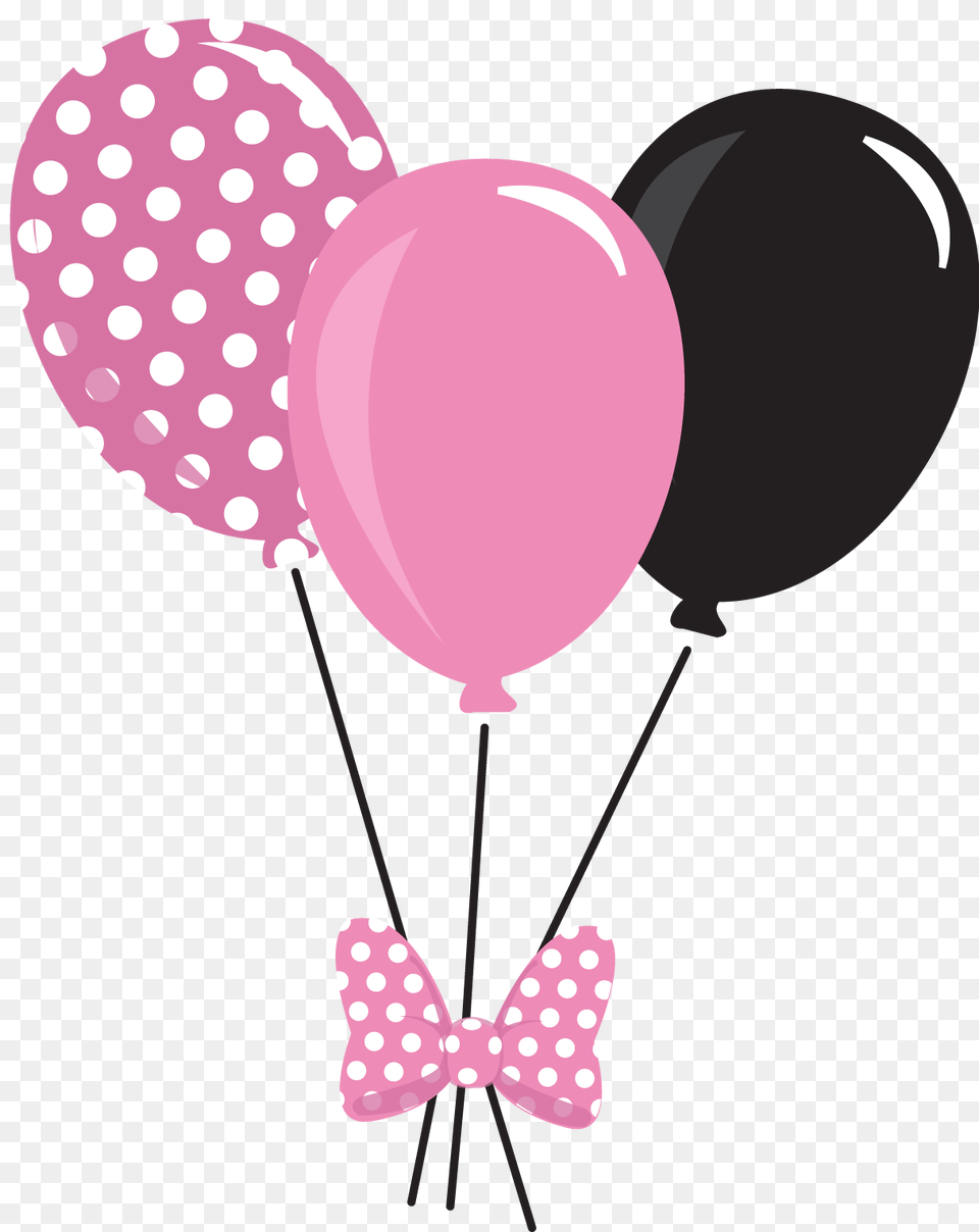 Imagem Minnie Rosa Papel Digital Minne Rosa, Balloon, Accessories, Formal Wear, Tie Free Png