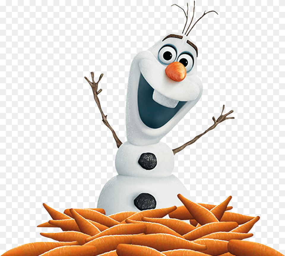 Imagem Olaf 6 Image Olaf, Carrot, Vegetable, Produce, Plant Free Png Download