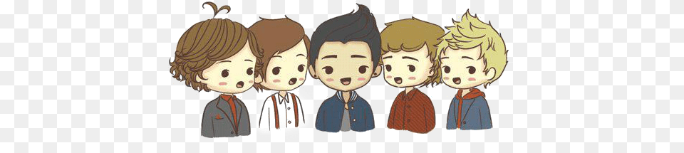 Imagem One Direction Cute Fan Arts, Book, Comics, Publication, Baby Png