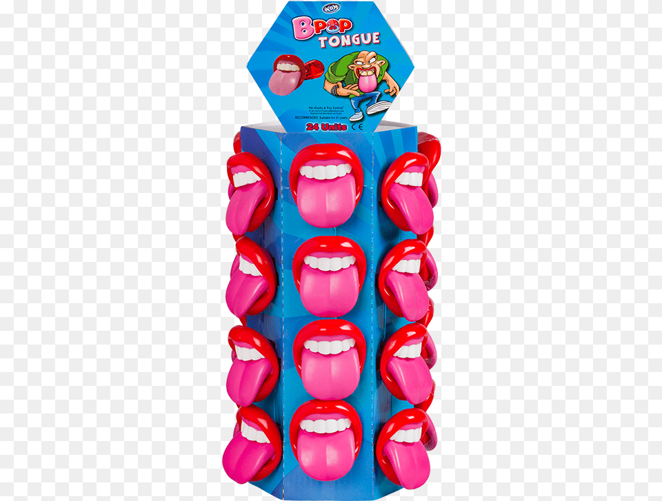 Imagen Bpop Tongue Torre Display Candy Bpop Tongue, Food, Sweets Png Image