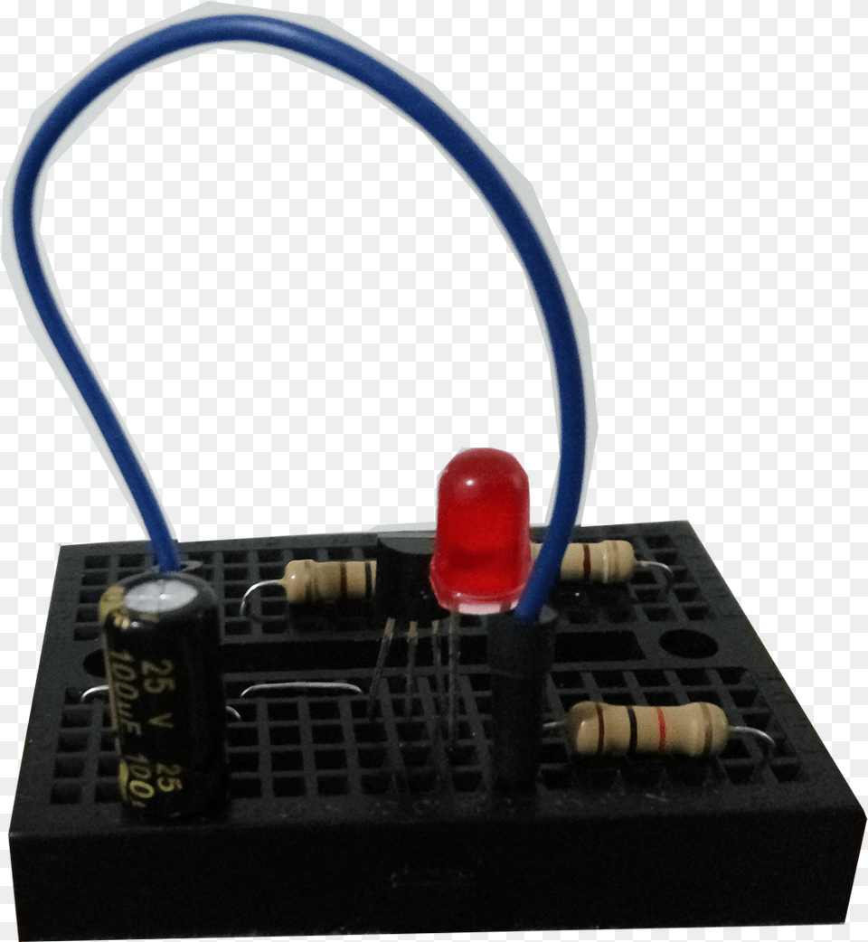 Imagen Con Transparencia De Circuito Con Un Transistor Electrical Connector, Electronics, Led, Can, Tin Free Png Download