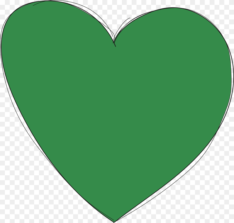 Imagen De Corazon Verde, Heart, Green Png Image