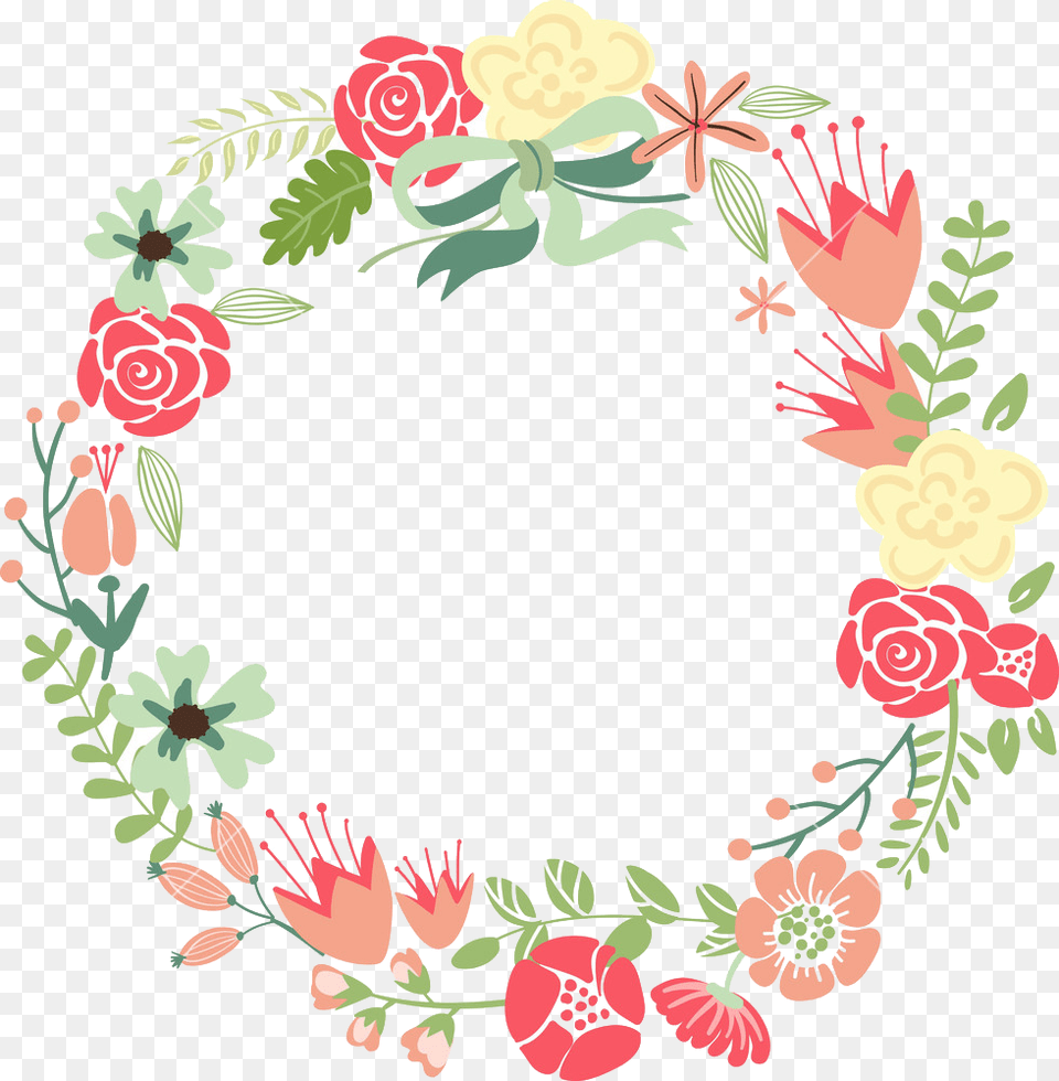 Imagen Relacionada Flower Frame Flower Circle Retro Circle Floral Frame, Art, Floral Design, Graphics, Pattern Free Png