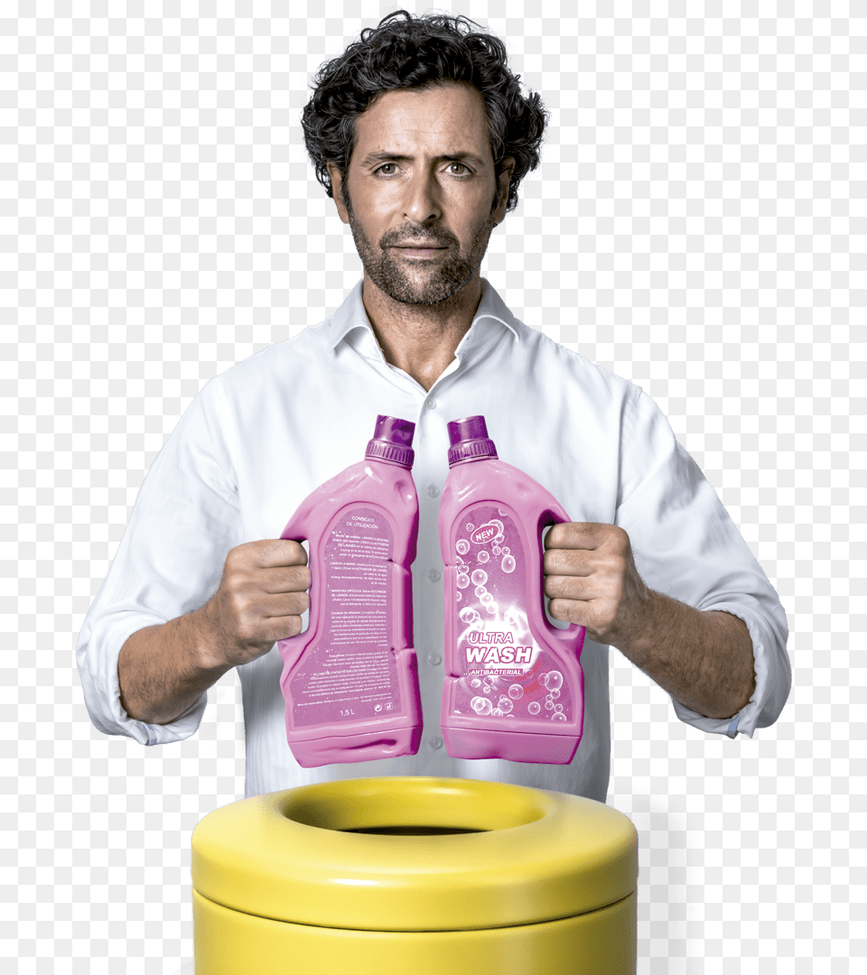 Imagen Slide Ecoembes Piensa Con Los Pulmones, Person, Cleaning, Adult, Man Png Image