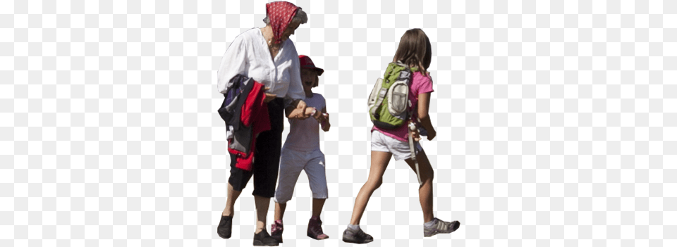 Imagenatives 0005 Group Hiking Cutout Cut Out People Hiking, Walking, Bag, Shorts, Clothing Free Transparent Png