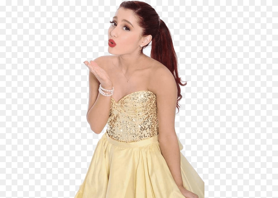 Imagenes De Ariana Grande Ariana Grande Sam Y Cat, Formal Wear, Evening Dress, Dress, Clothing Free Png