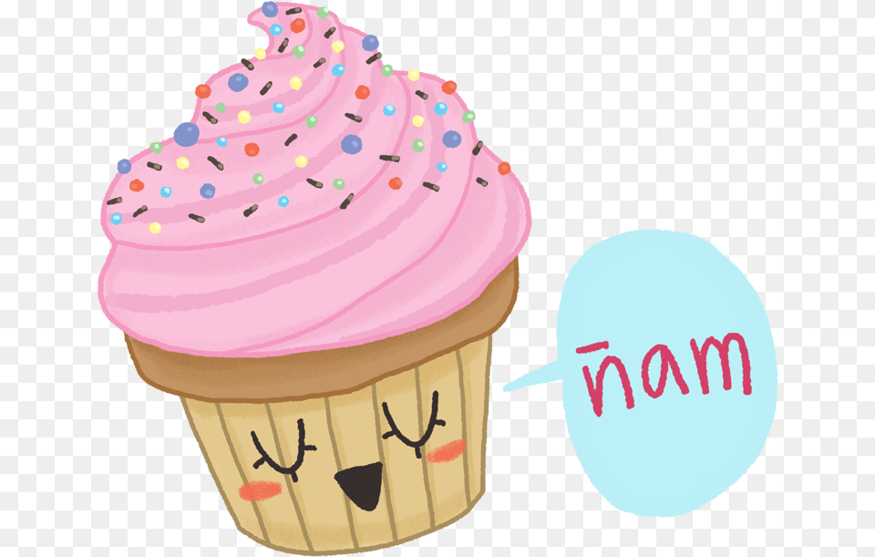 Imagenes De Cupcakes Dibujados Download Logotipo De Cupcakes, Birthday Cake, Cake, Cream, Cupcake Free Png