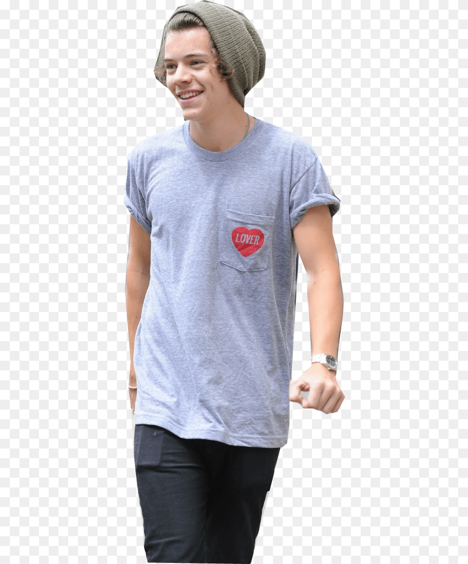 Imagenes De Harry Styles Harry Styles, T-shirt, Cap, Clothing, Hat Free Transparent Png