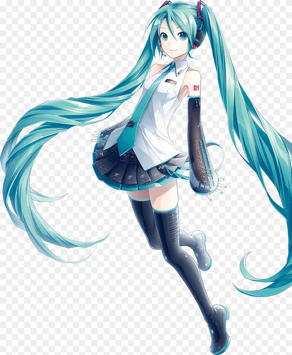 Imagenes De Hatsune Miku, Book, Comics, Publication, Adult Free Png