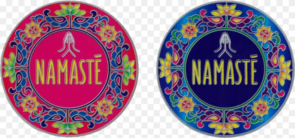 Imagenes De Mandalas Namaste, Badge, Logo, Symbol, Plate Free Transparent Png