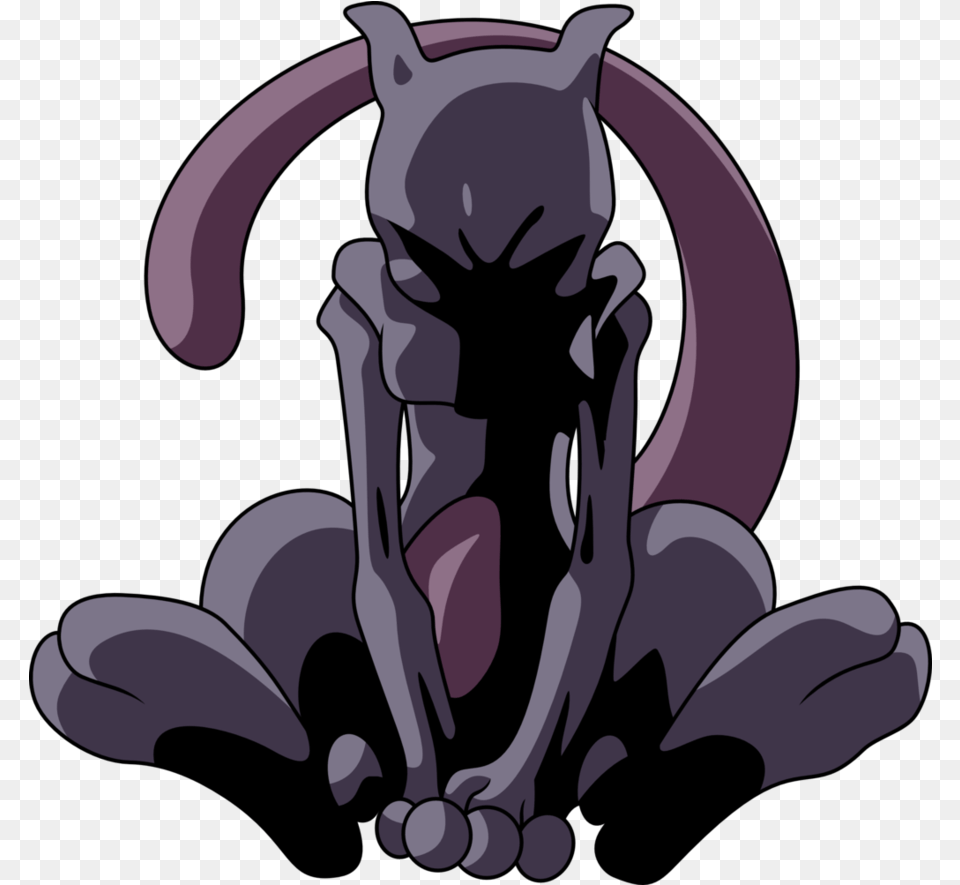 Imagenes De Mewtwo En Transparent Mewtwo, Accessories, Art, Ornament, Gargoyle Free Png Download