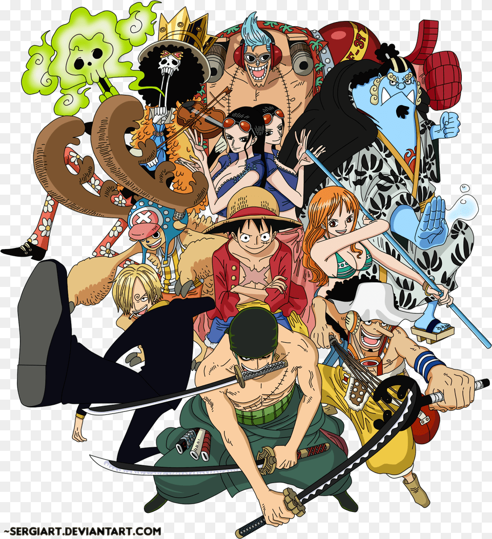 Imagenes De One Piece, Publication, Book, Comics, Adult Free Png