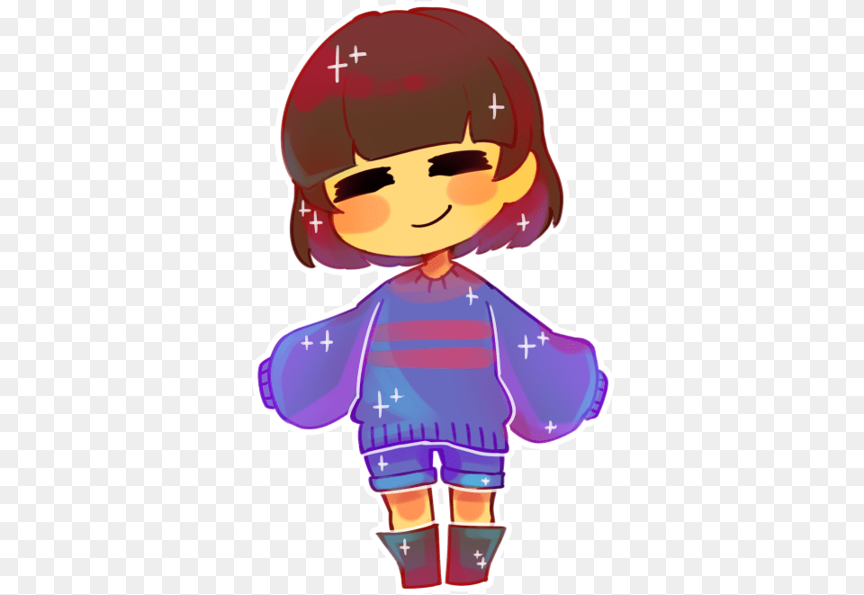 Imagenes De Undertale Frisk, Baby, Person, Book, Publication Png Image