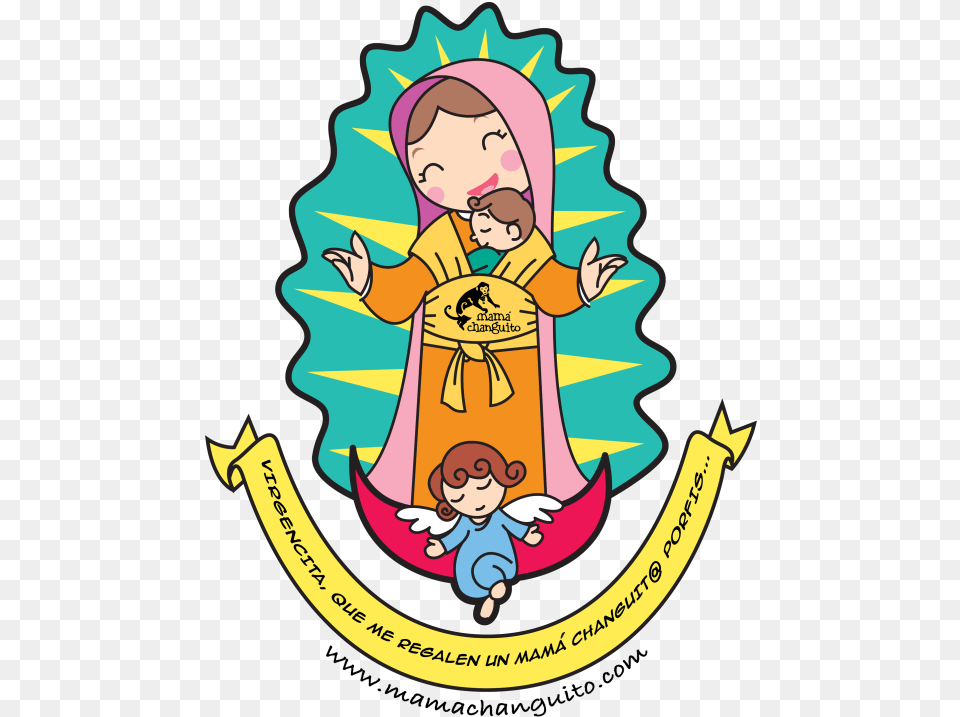 Imagenes Infantiles De Virgen De Guadalupe, Baby, Person, Face, Head Free Png Download