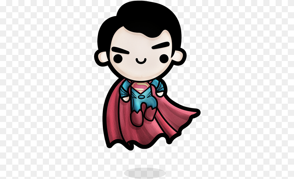 Imagenes Kawaii De Superman, Baby, Person, Cartoon Png Image