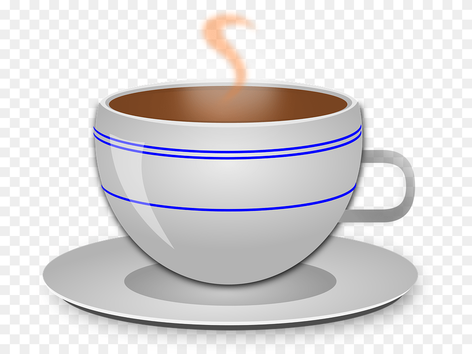 Imagens De Xicara Em, Cup, Saucer, Beverage, Coffee Free Png Download