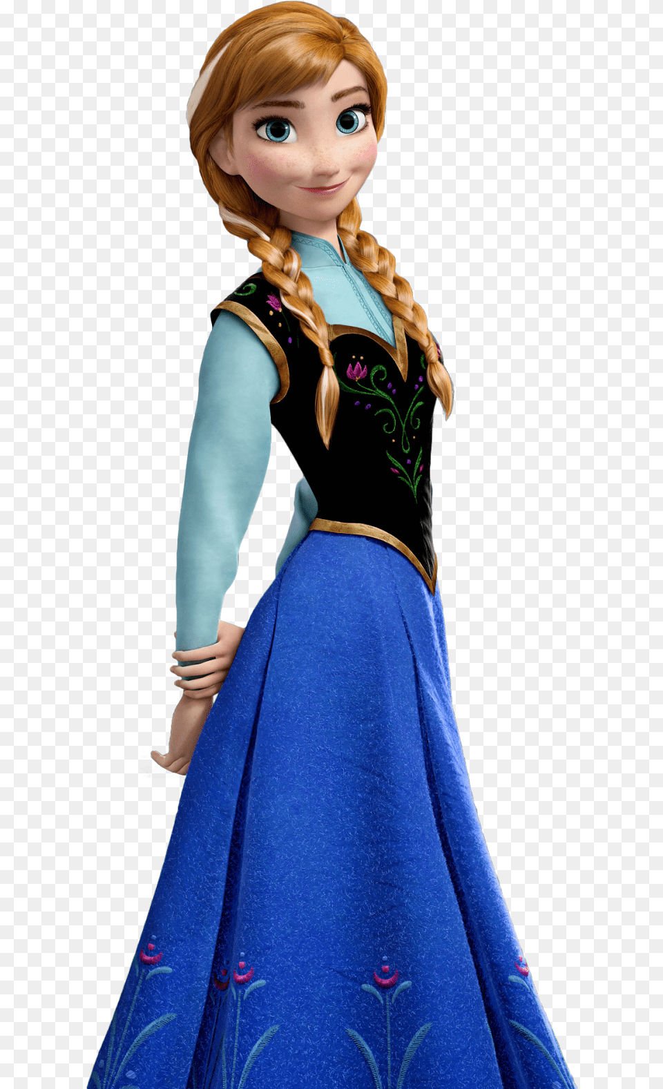 Imagens Frozen Anna Frozen, Toy, Clothing, Doll, Dress Free Transparent Png