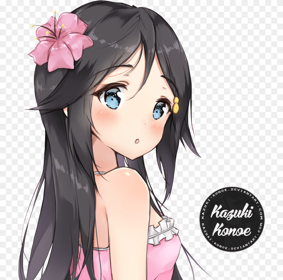 Images About Anime Anime Black Hair Girl Cute, Book, Comics, Publication, Adult Free Transparent Png